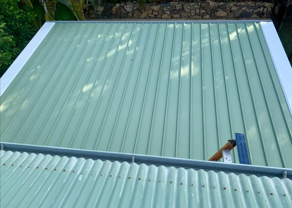 Metal Roof Soft Wash Restoration - After